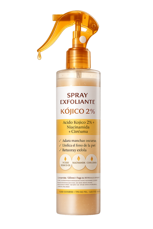 SPRAY EXFOLIANTE - ACLARADOR DE PIEL